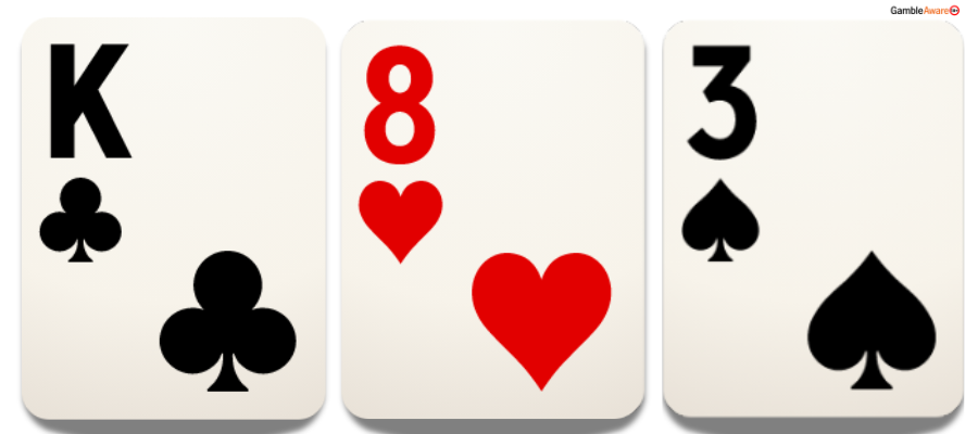 Board Texture K83 rainbow – BTN vs BB cold caller