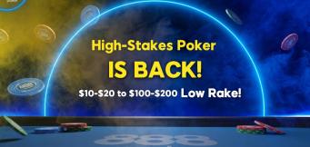 High-Stakes Poker Cash Games Are Back at 888poker - Low Rake, Big Action!