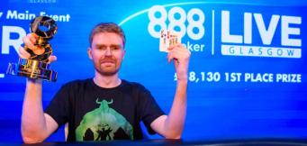 888poker’s Second LIVE 2025 Stop in Glasgow Sees Local Lad Dean Lyall Win £58,130 Top Cash! 